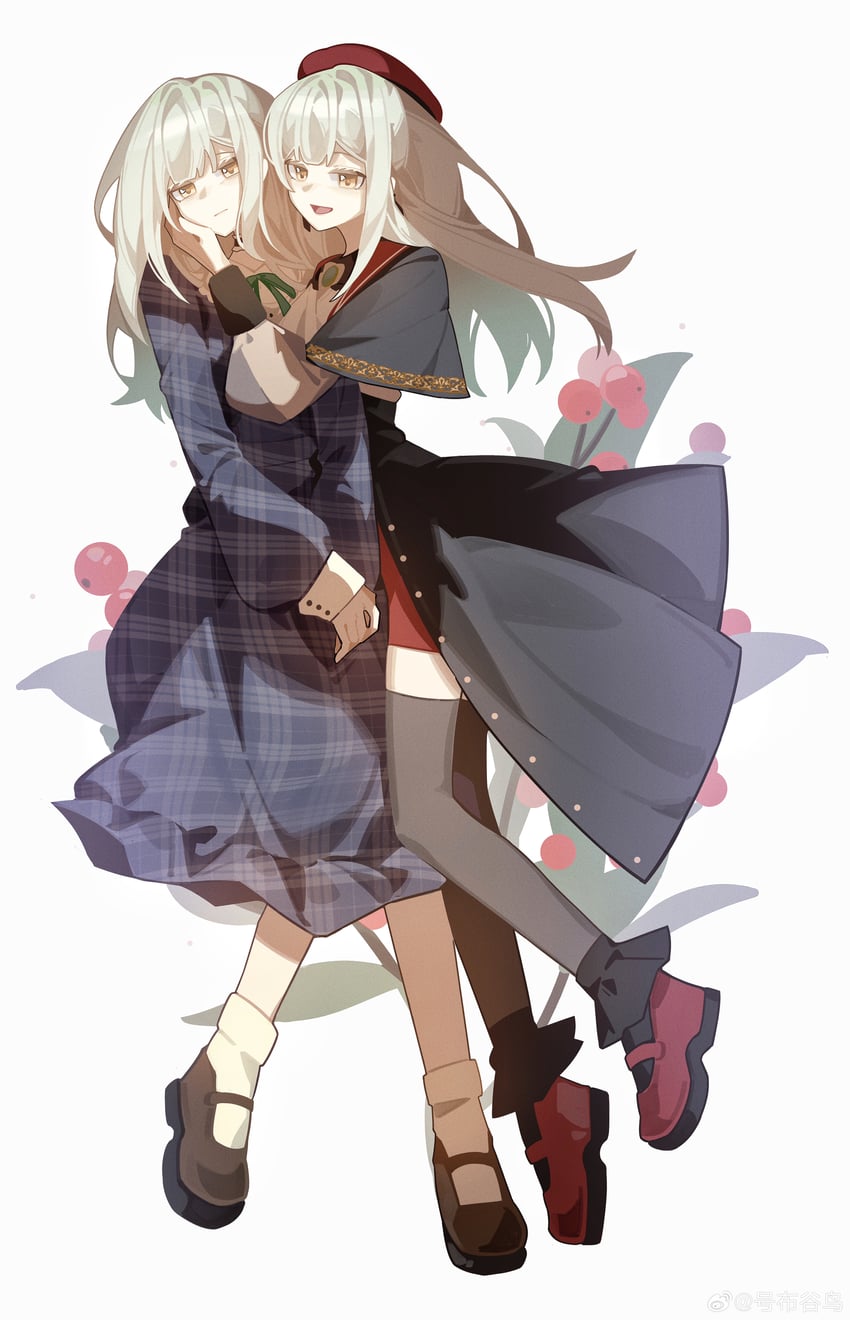 wakaba mutsumi and mortis (bang dream! and 1 more) drawn by haobuguniao