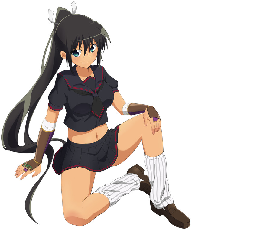 homura (senran kagura and 1 more) drawn by mokkei