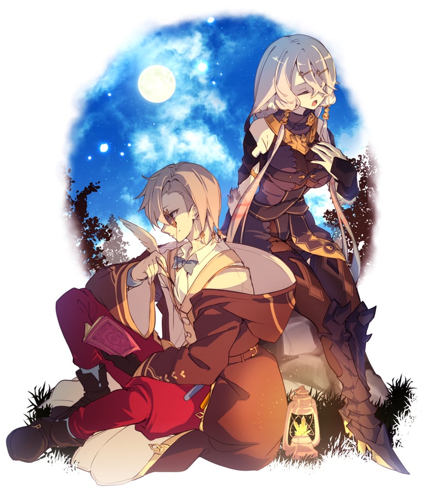 lila decyrus and empel vollmer (atelier and 1 more) drawn by karasumi_(aiseec)