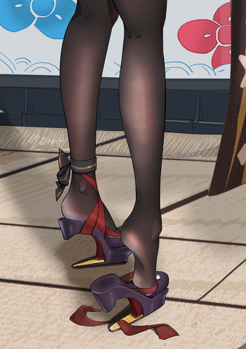 chiori (genshin impact) drawn by exianble