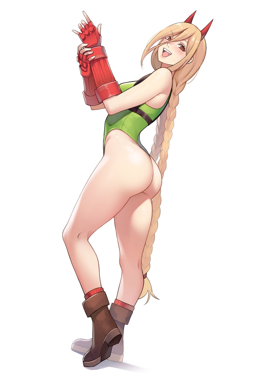 power and cammy white (street fighter and 1 more) drawn by cawfield