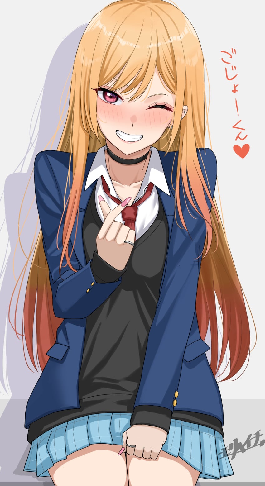 kitagawa marin (sono bisque doll wa koi wo suru) drawn by mori_heichi
