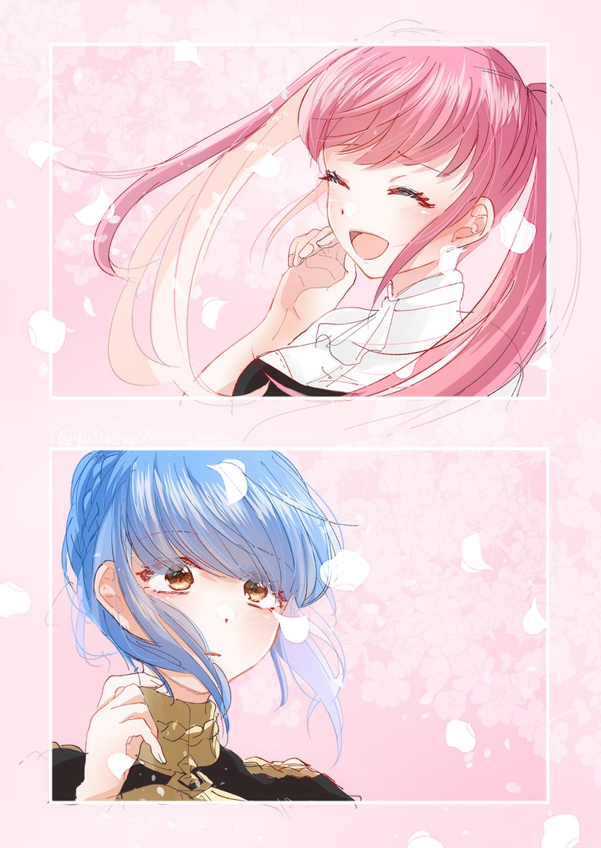 hilda valentine goneril and marianne von edmund (fire emblem and 1 more) drawn by yutohiroya