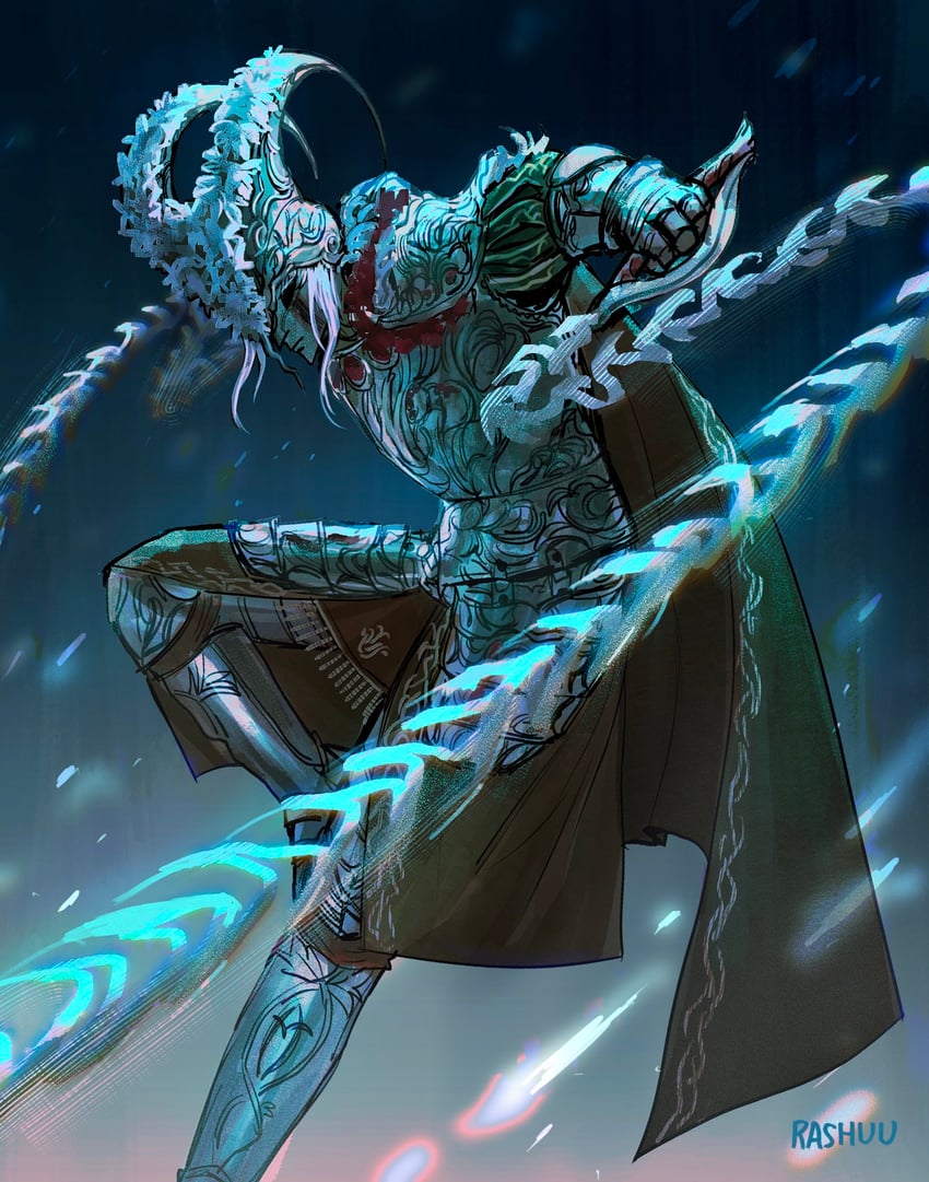 juno hoslow (elden ring) drawn by rashuu