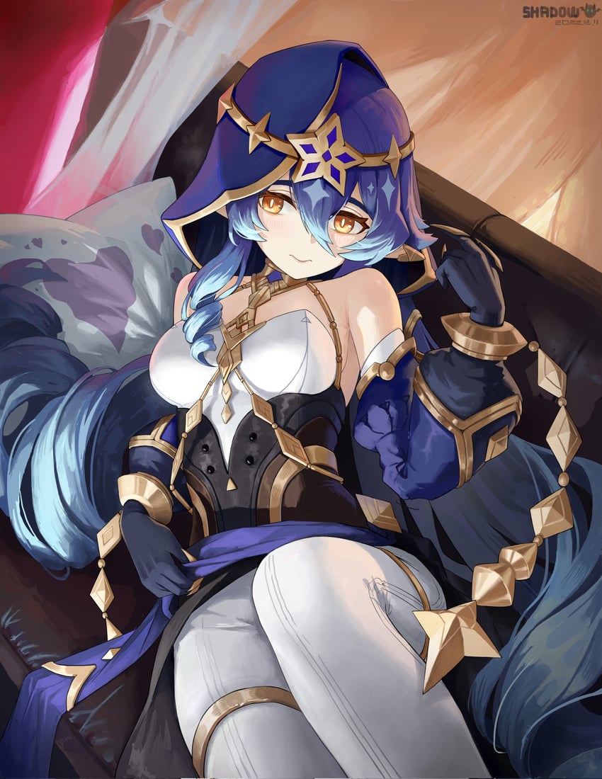 layla (genshin impact) drawn by shadow_lxy