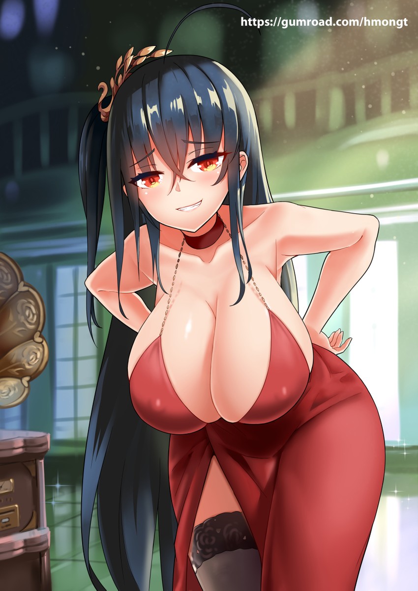 taihou (azur lane) drawn by hm_(hmongt)