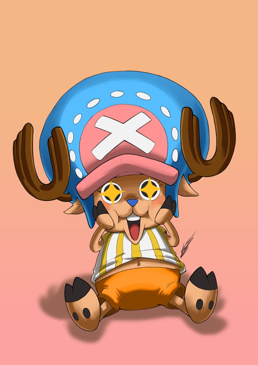 tony tony chopper (one piece) drawn by kaiquesan