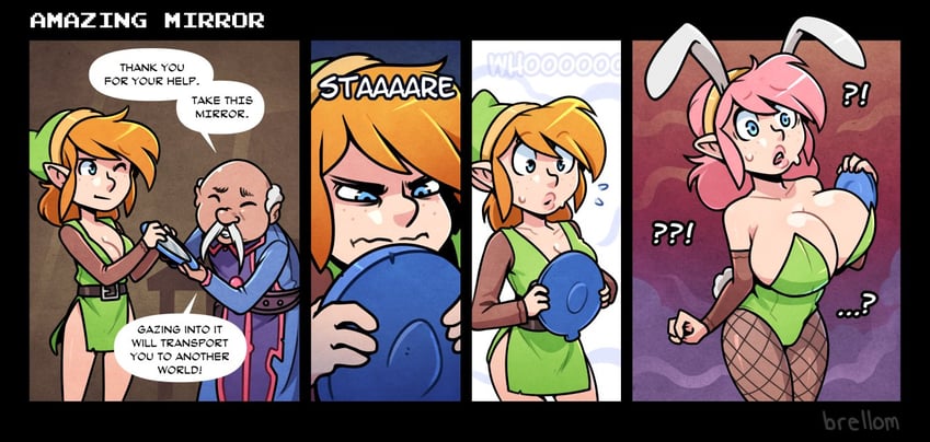 link (the legend of zelda and 1 more) drawn by brellom