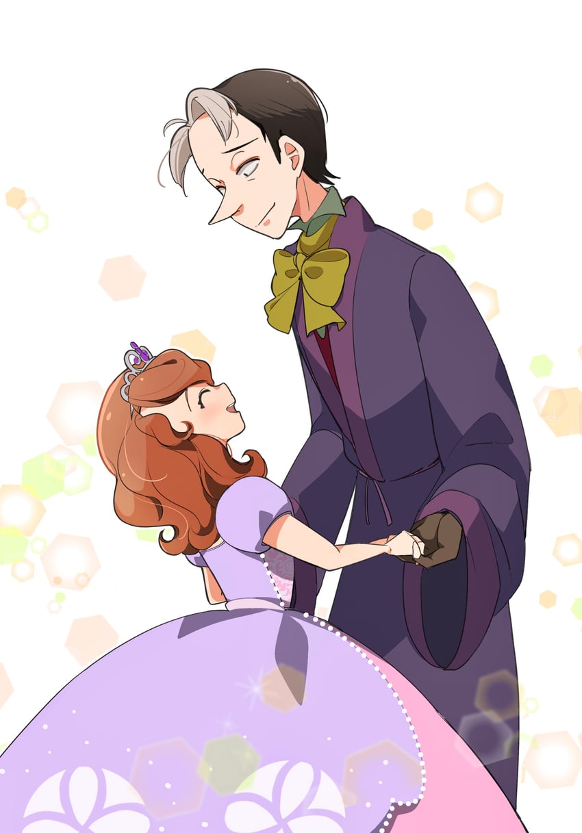 sofia and cedric (sofia the first) drawn by uo_sakana5656