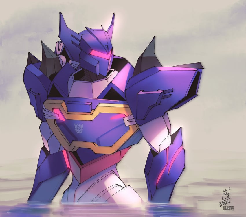 soundwave (transformers and 1 more) drawn by erika_skerzz
