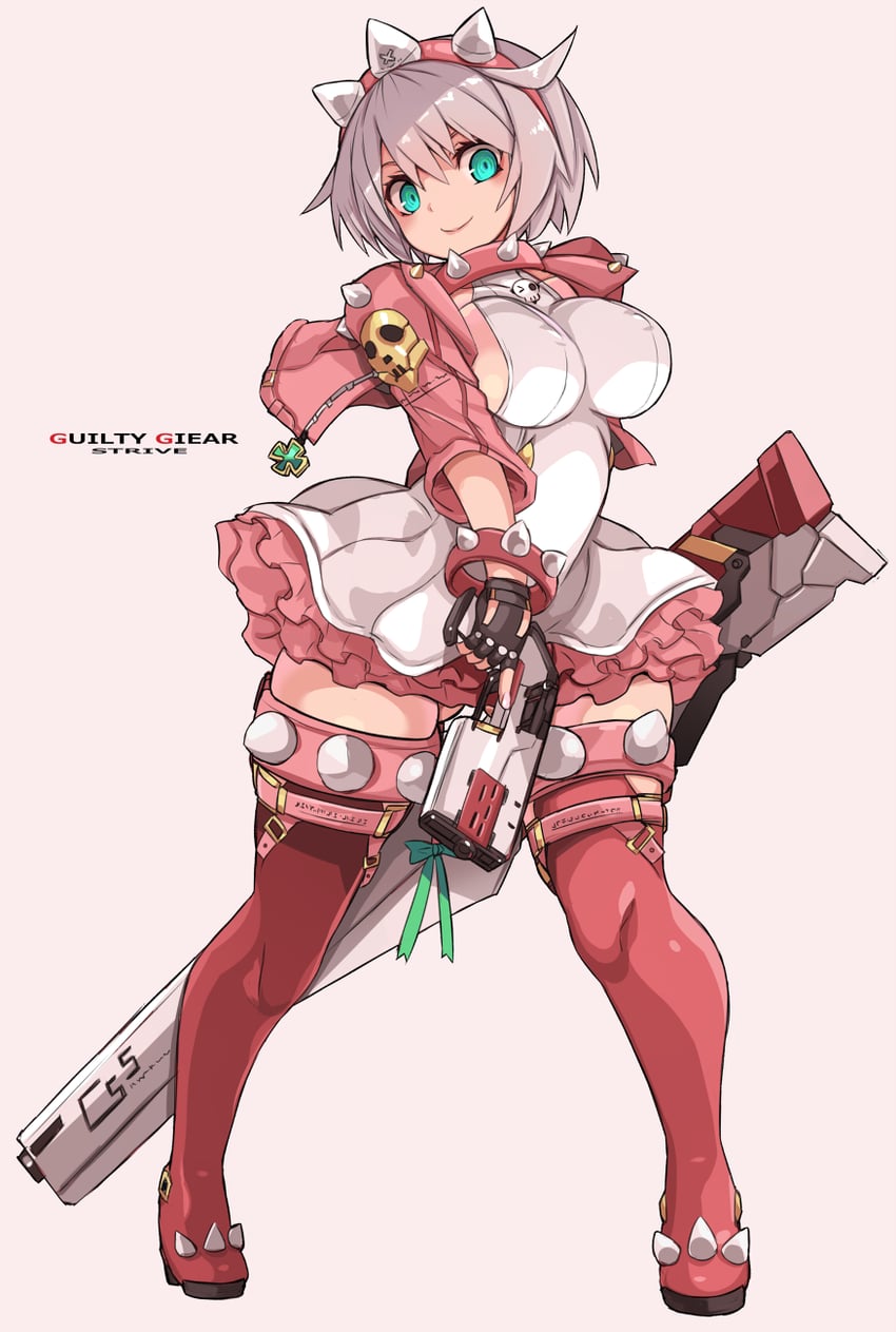 elphelt valentine (guilty gear and 1 more) drawn by karukan_(monjya)