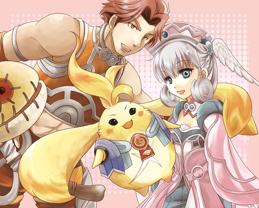 melia antiqua, riki, and reyn (xenoblade chronicles and 1 more) drawn by hypoxis