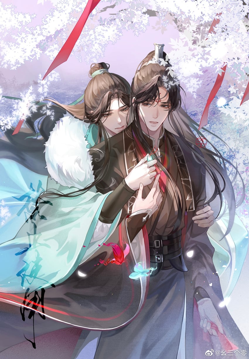 luo binghe and shen qingqiu (renzha fanpai zijiu xitong) drawn by yao_san_ge_ling