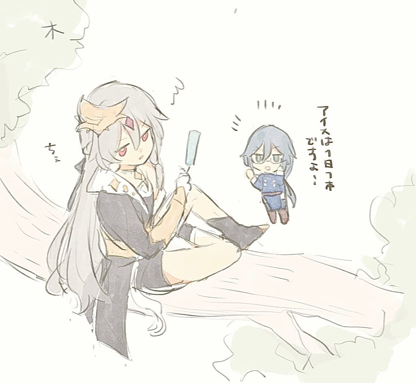 fu hua and herrscher of sentience (honkai and 1 more) drawn by tya_tya_3rd