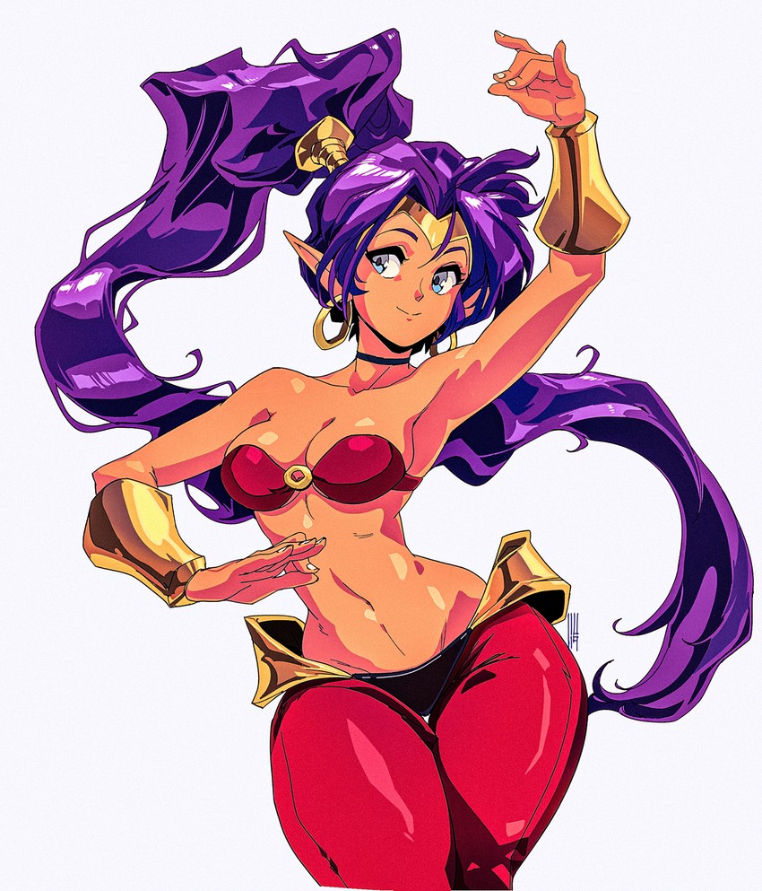 shantae (shantae and 1 more) drawn by david_liu