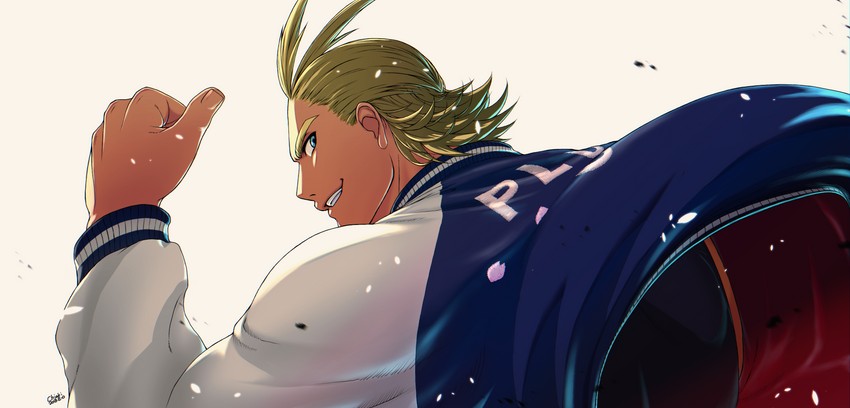 yagi toshinori (boku no hero academia) drawn by chiakikor