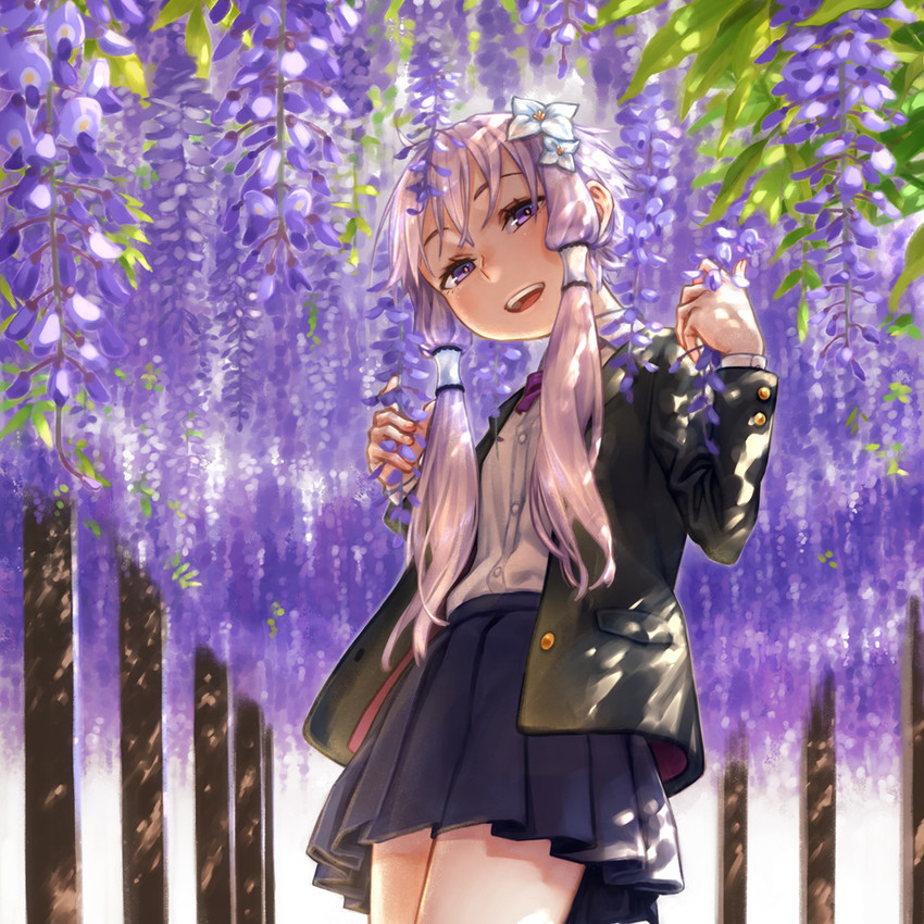 yuzuki yukari (vocaloid and 1 more) drawn by kahadu_(kawazu)
