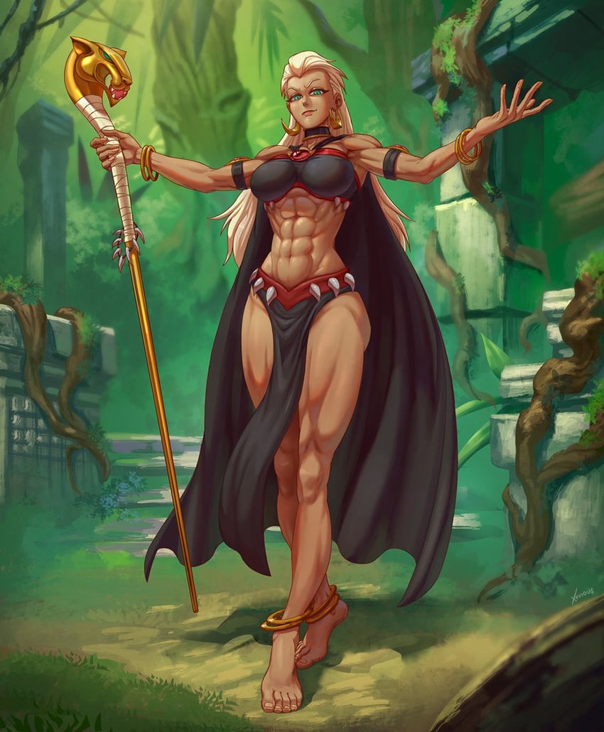 queen la (tarzan and 1 more) drawn by xevious_art