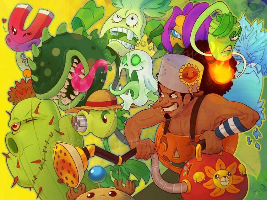nami, monkey d. luffy, nico robin, roronoa zoro, sanji, and 19 more (one piece and 2 more) drawn by violetberryartist