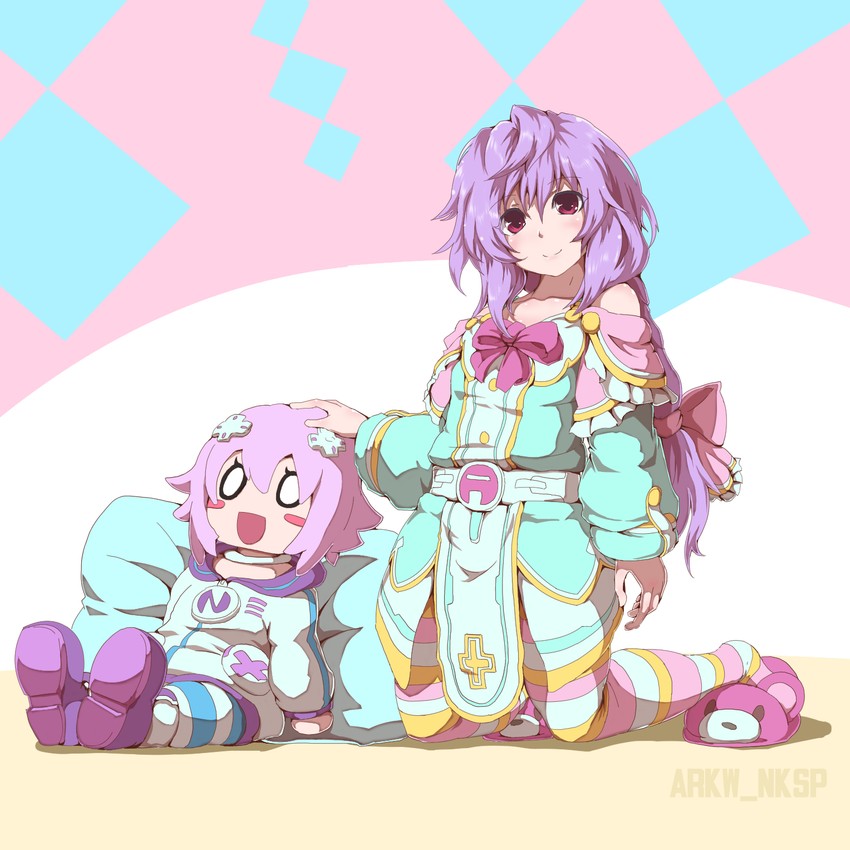 neptune and pururut (neptune and 1 more) drawn by crown495