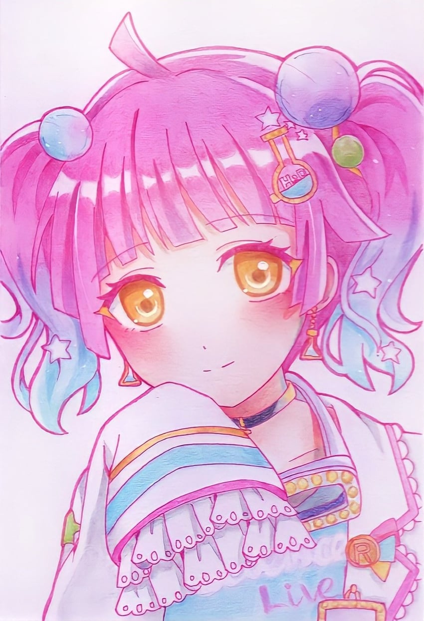 tennoji rina (love live! and 2 more) drawn by daizu_edamame11