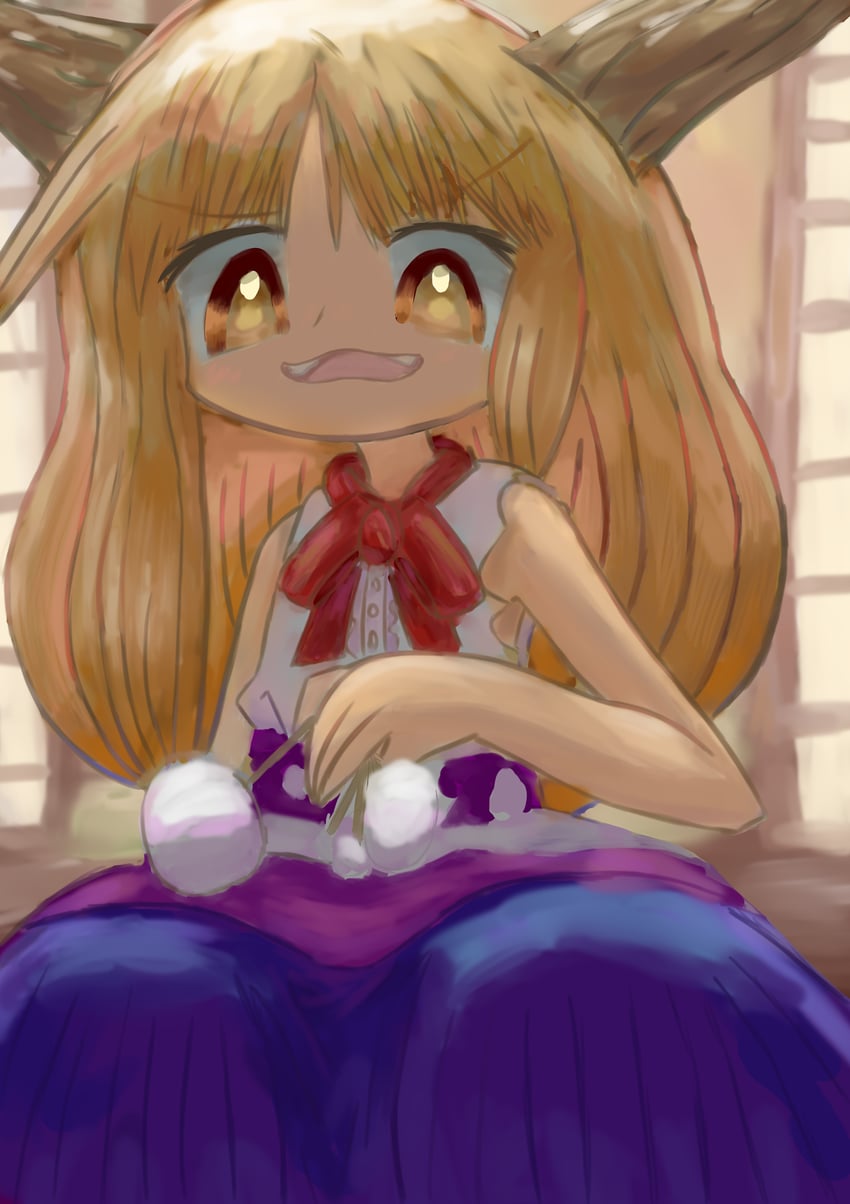 ibuki suika (touhou) drawn by shlipon
