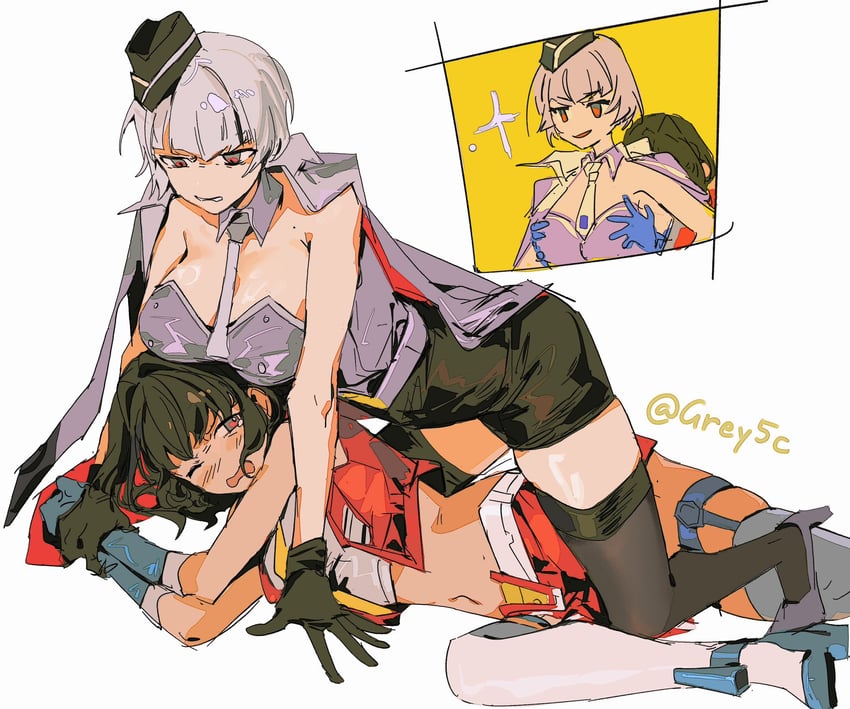 megatron and starscream (transformers and 2 more) drawn by si_ming
