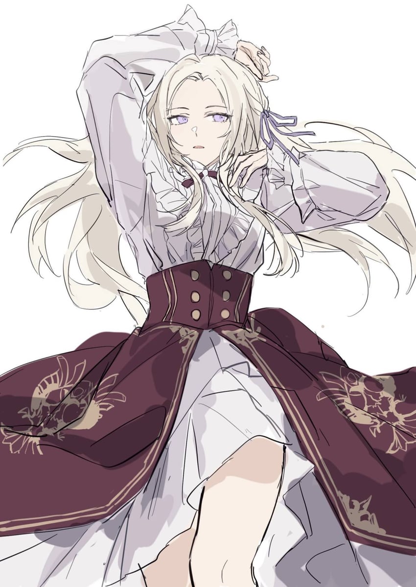 edelgard von hresvelg (fire emblem and 1 more) drawn by hakunaru
