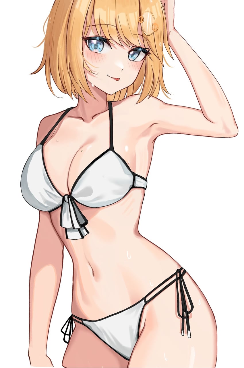 watson amelia (hololive and 1 more) drawn by chrispy_tuna