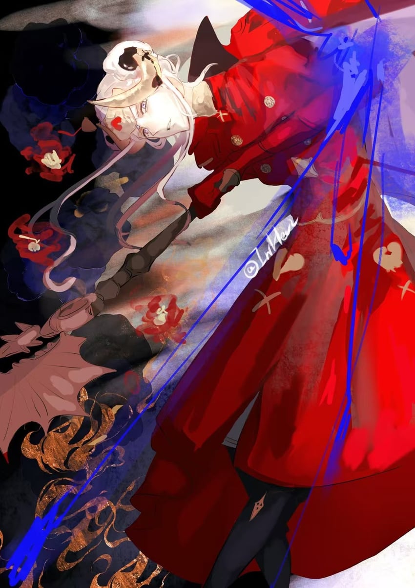 edelgard von hresvelg (fire emblem and 1 more) drawn by shi7664562