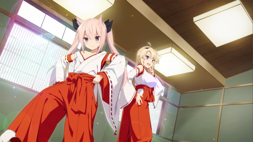 kohagura ellen and mashiko kaoru (toji no miko and 1 more)