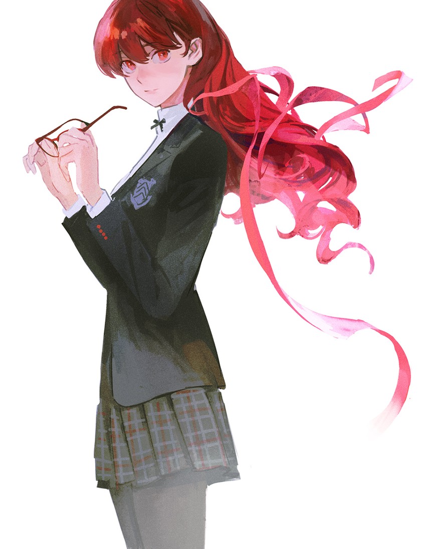 yoshizawa sumire (persona and 2 more) drawn by huangdanlan