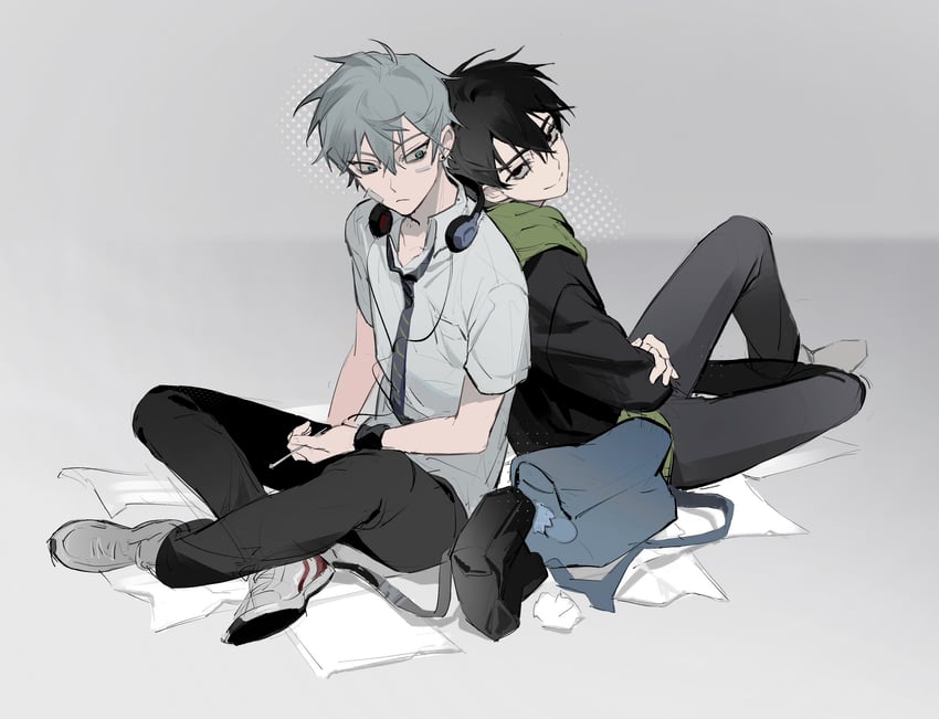 ivan and till (alien stage) drawn by eweisse