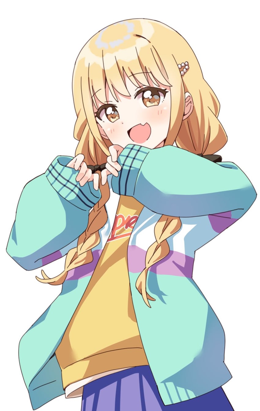 fujita kotone (idolmaster and 1 more) drawn by haru_(konomi_150)