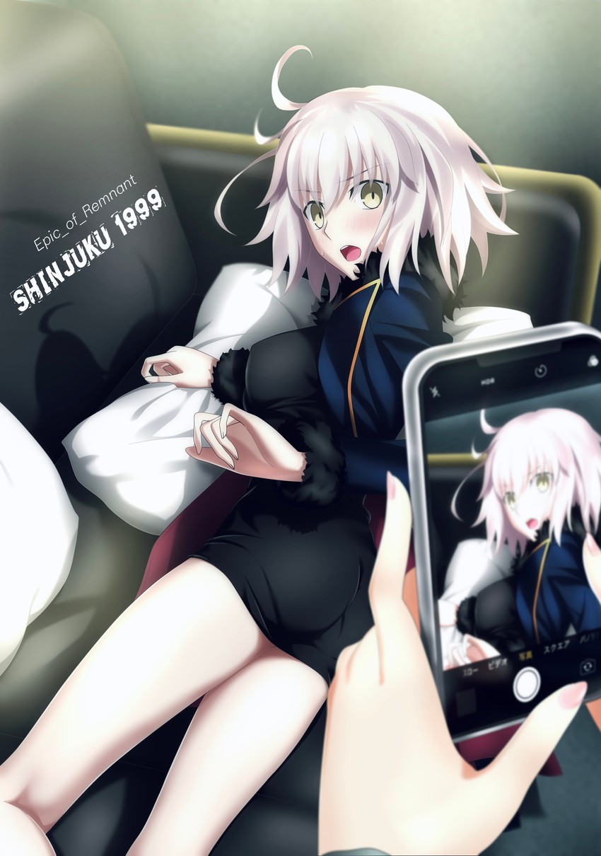 jeanne d'arc alter (fate and 1 more) drawn by foo_(pixiv54892036)