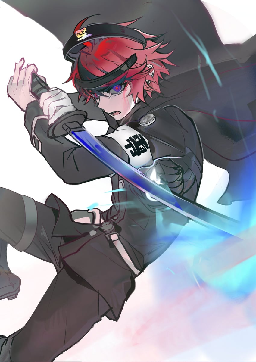 sumino takumi (the hundred line -last defense academy-) drawn by wushui2333