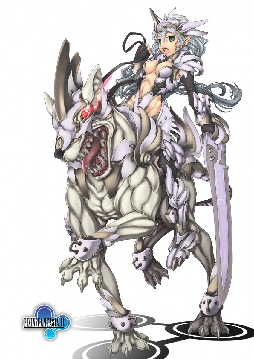 pixiv fantasia and 1 more drawn by ayaki
