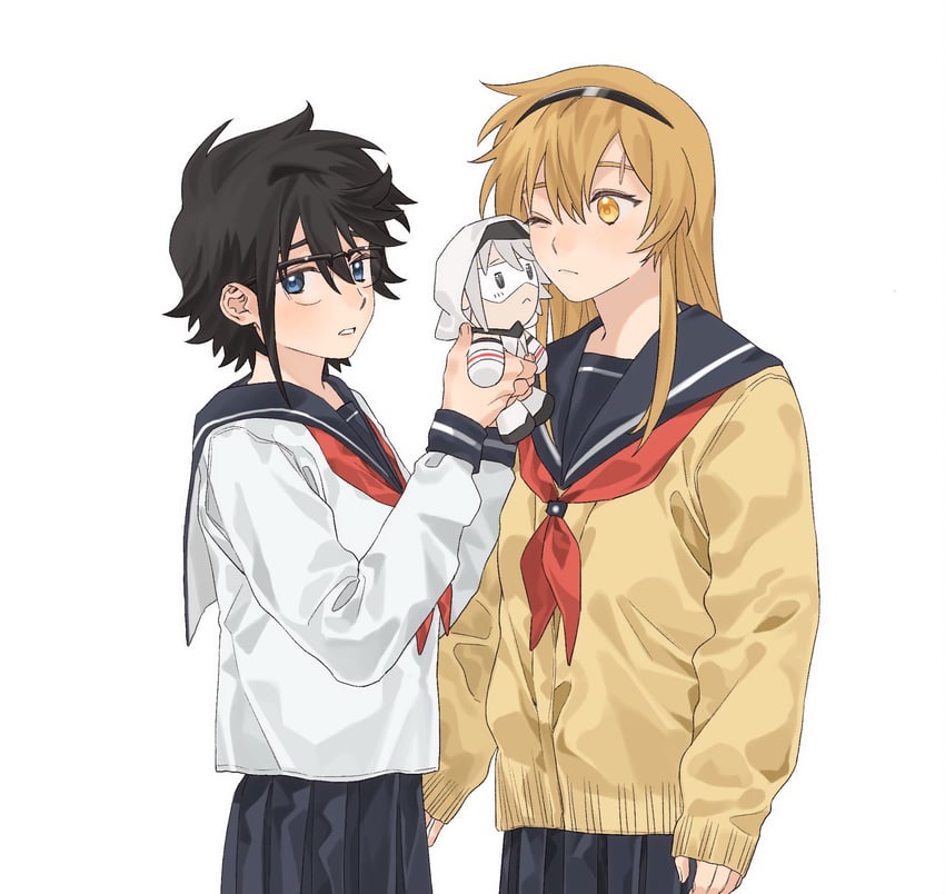 shy, momijiyama teru, and koishikawa iko (shy) drawn by jiguang_haibao