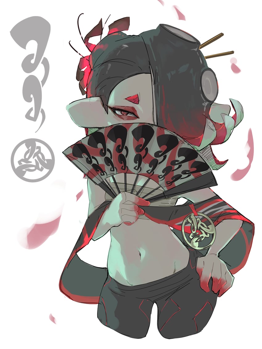 shiver (splatoon and 1 more) drawn by kashu_(hizake)