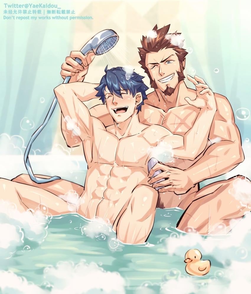 fujimaru ritsuka and napoleon bonaparte (fate and 1 more) drawn by yaekaidou