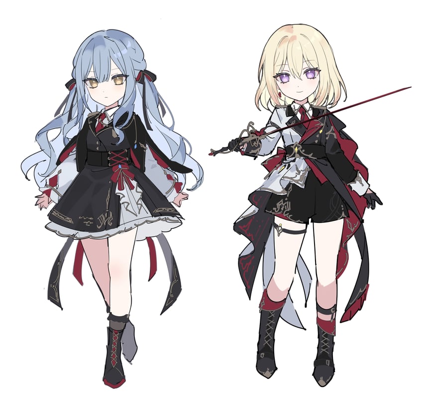 togawa sakiko and misumi uika (bang dream! and 1 more) drawn by boo_1