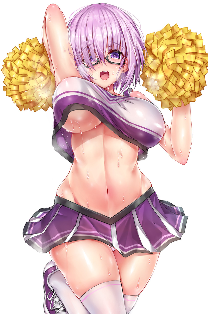 mash kyrielight (fate and 1 more) drawn by blue_gk