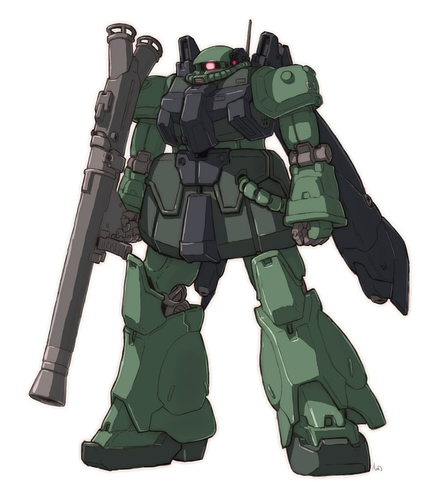 zaku ii and zaku (original and 2 more) drawn by tessaku_ro