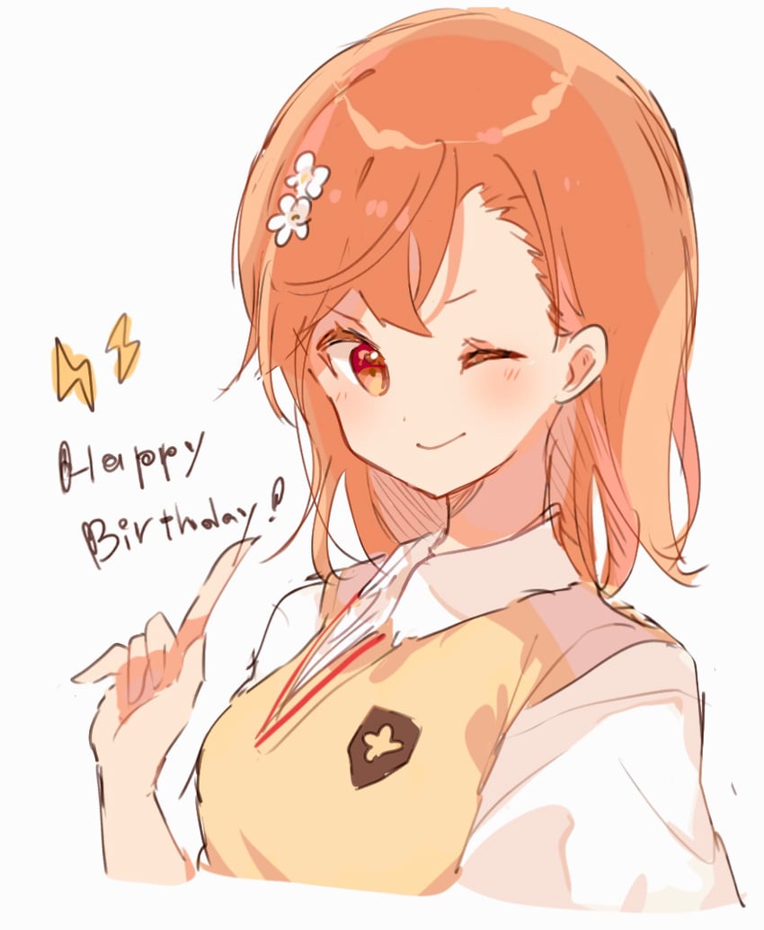 misaka mikoto (toaru majutsu no index and 1 more) drawn by himaneko.