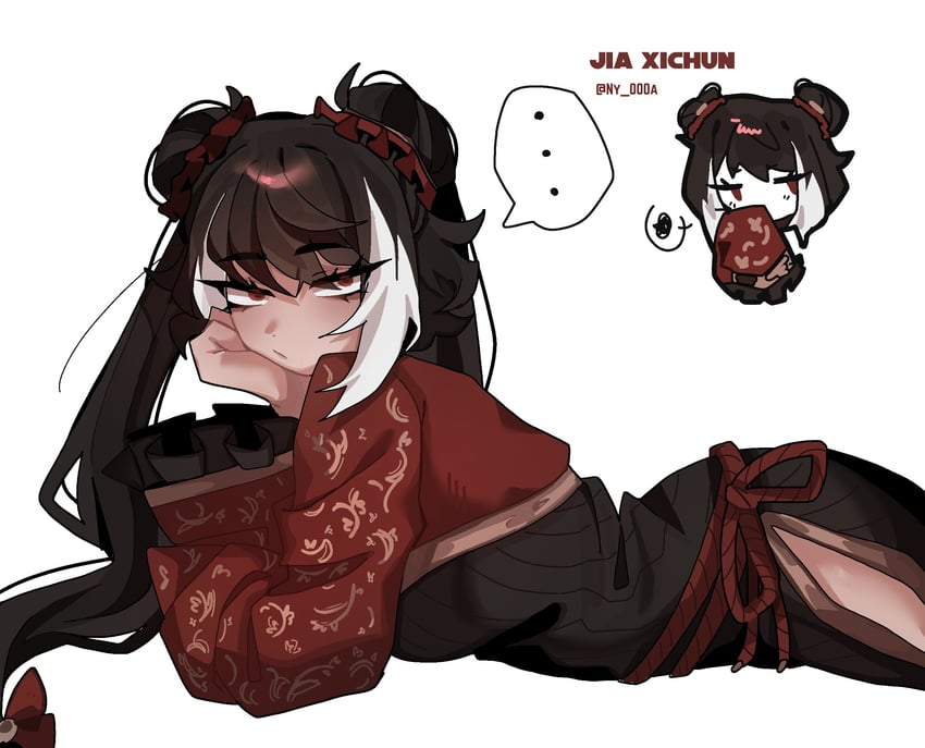jia xichun (project moon and 1 more) drawn by ny_000a