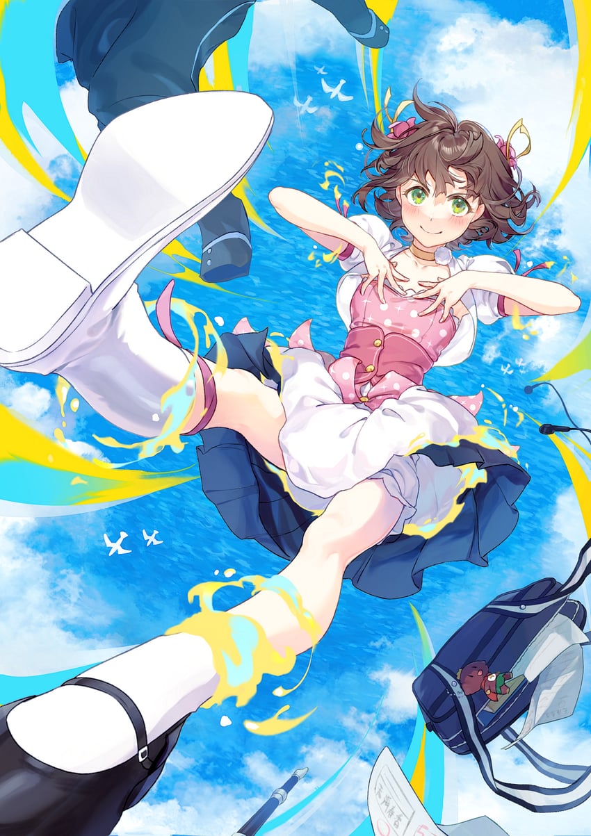 amami haruka (idolmaster and 2 more) drawn by rain_(regen)