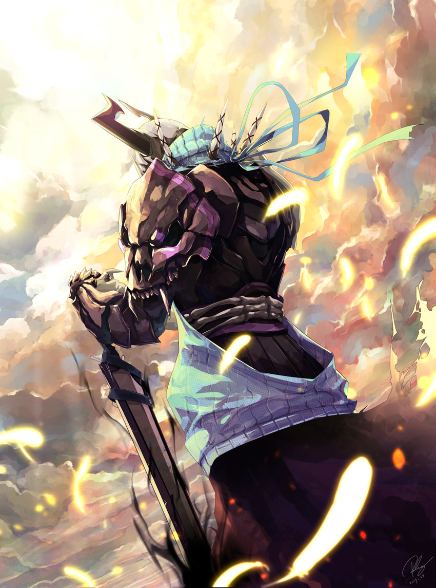 king hassan (fate and 1 more) drawn by re_lucy
