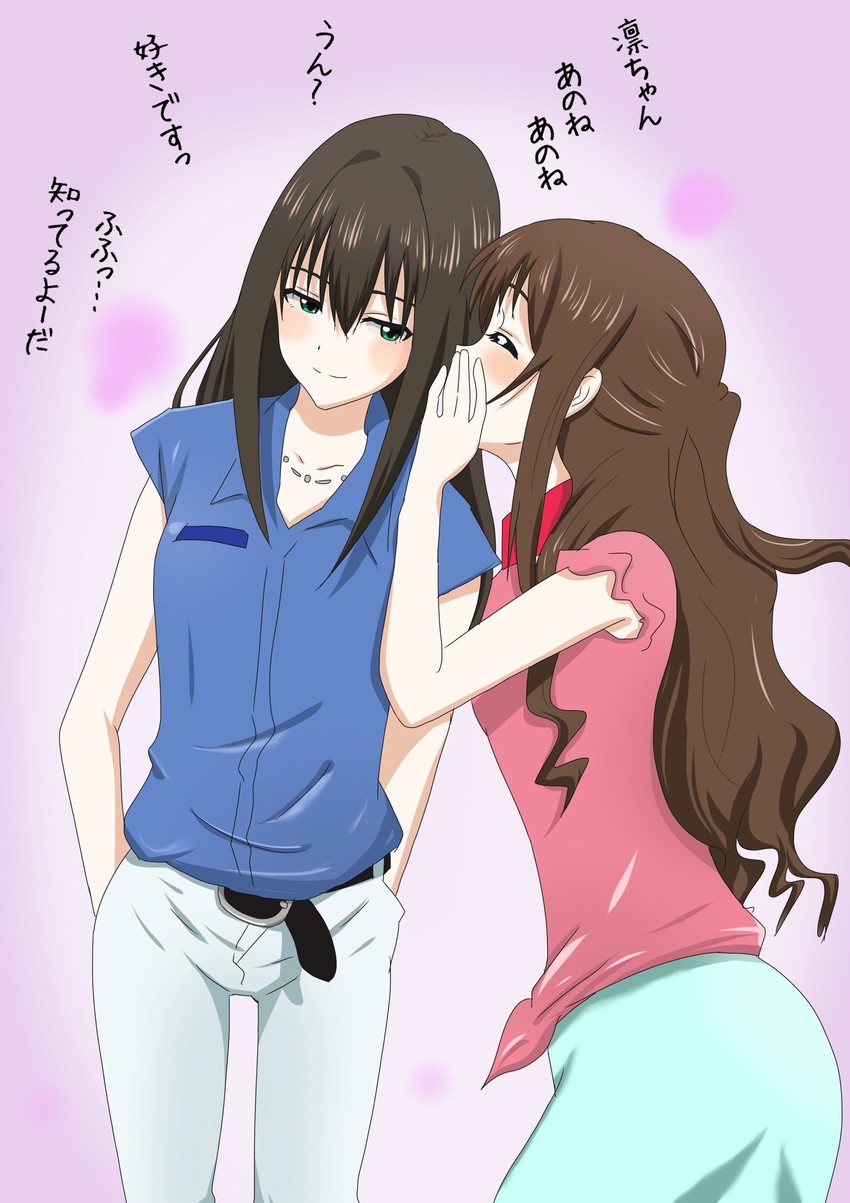 shibuya rin and shimamura uzuki (idolmaster and 1 more) drawn by shiki_(0802makimari)
