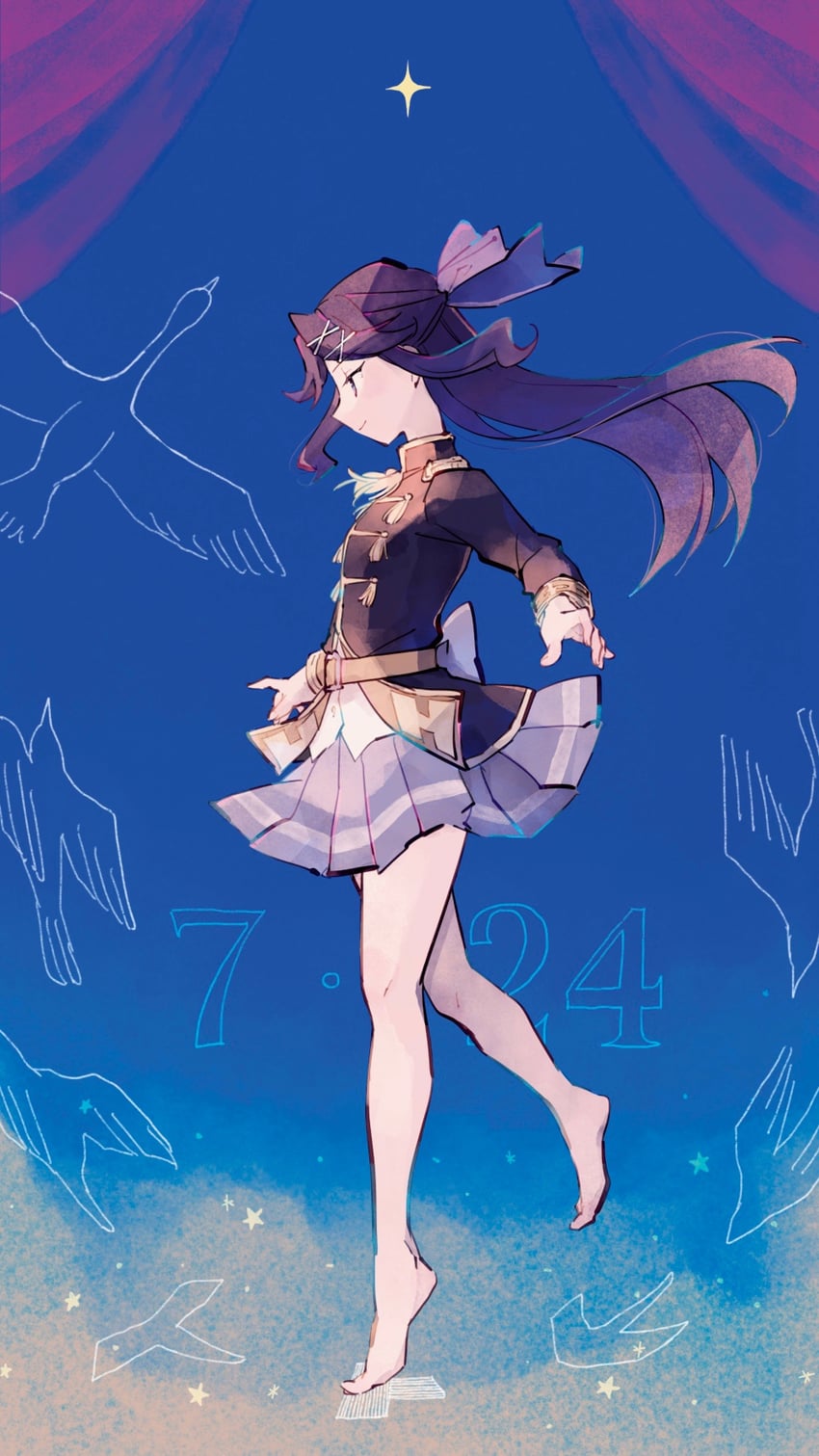 tendou maya (shoujo kageki revue starlight) drawn by wato_(ko)