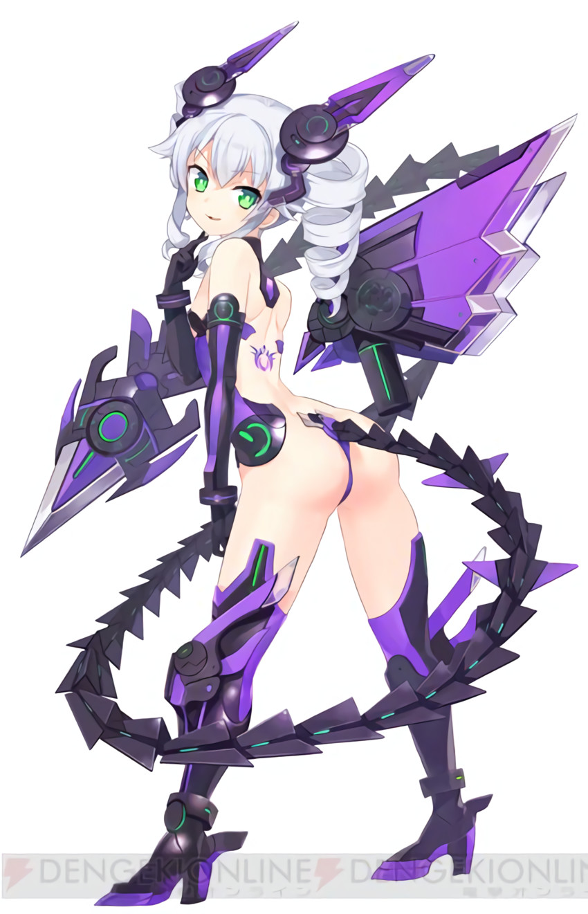 uni and black sister (neptune and 2 more) drawn by konbu_wakame